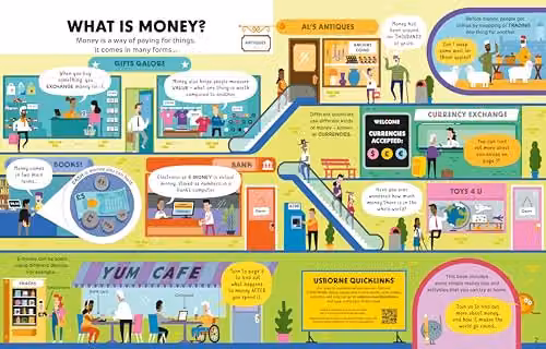 Usborne How It Works: Money Multicolour Paper Book – 2