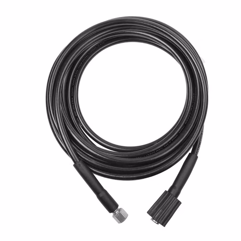 NESTLUNE Black High Pressure Washer Hose Pipe and Jet Wash Lance with Steel and Rubber Construction, 10kg – 3