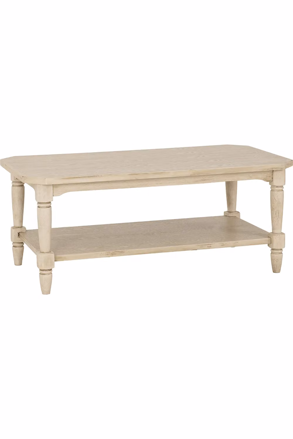 Seconique Chantilly Antique Style Pine Coffee Table in Beige – 2