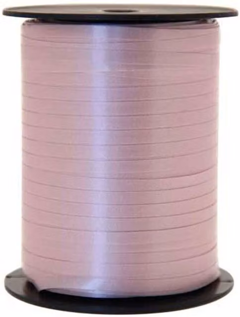 Kingsbury Gifts Plain Pink Curling Ribbon, 500 m