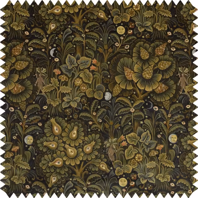 House of Hackney Moon Garden Velvet Midnight