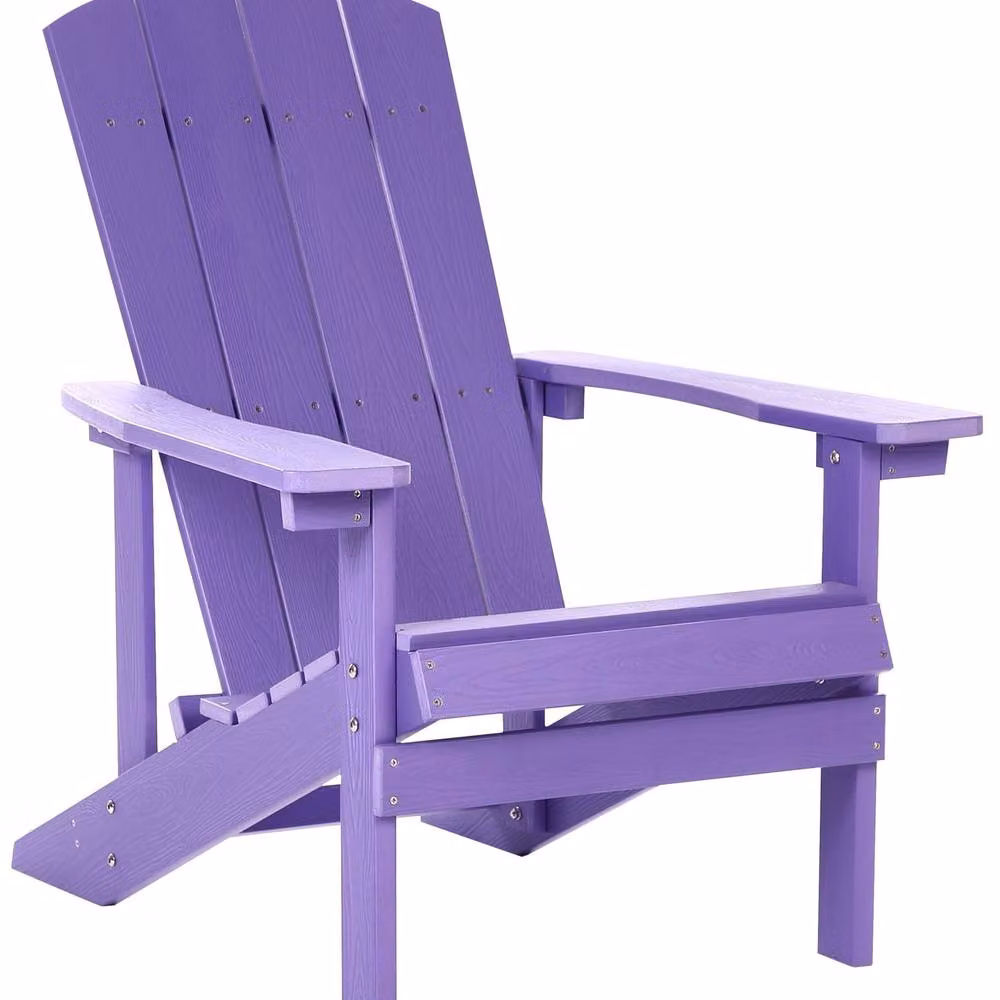 Wyld and Coco Modern Outdoor Chair in Matt Purple – 2