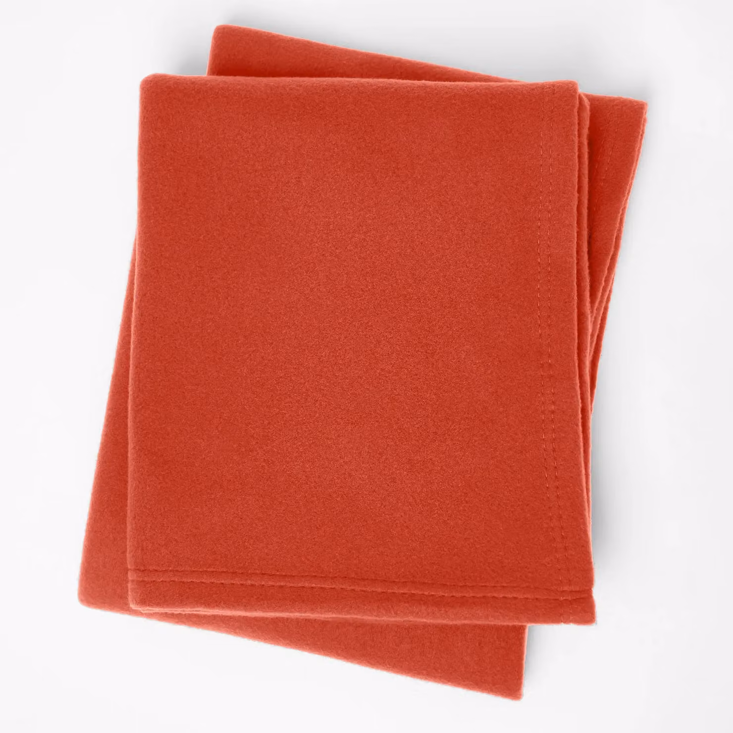 OHS Wholesale 10 Pack Plain Red Fleece Sofa Throw Blankets, W/D/H: 120 x 150 cm – 2