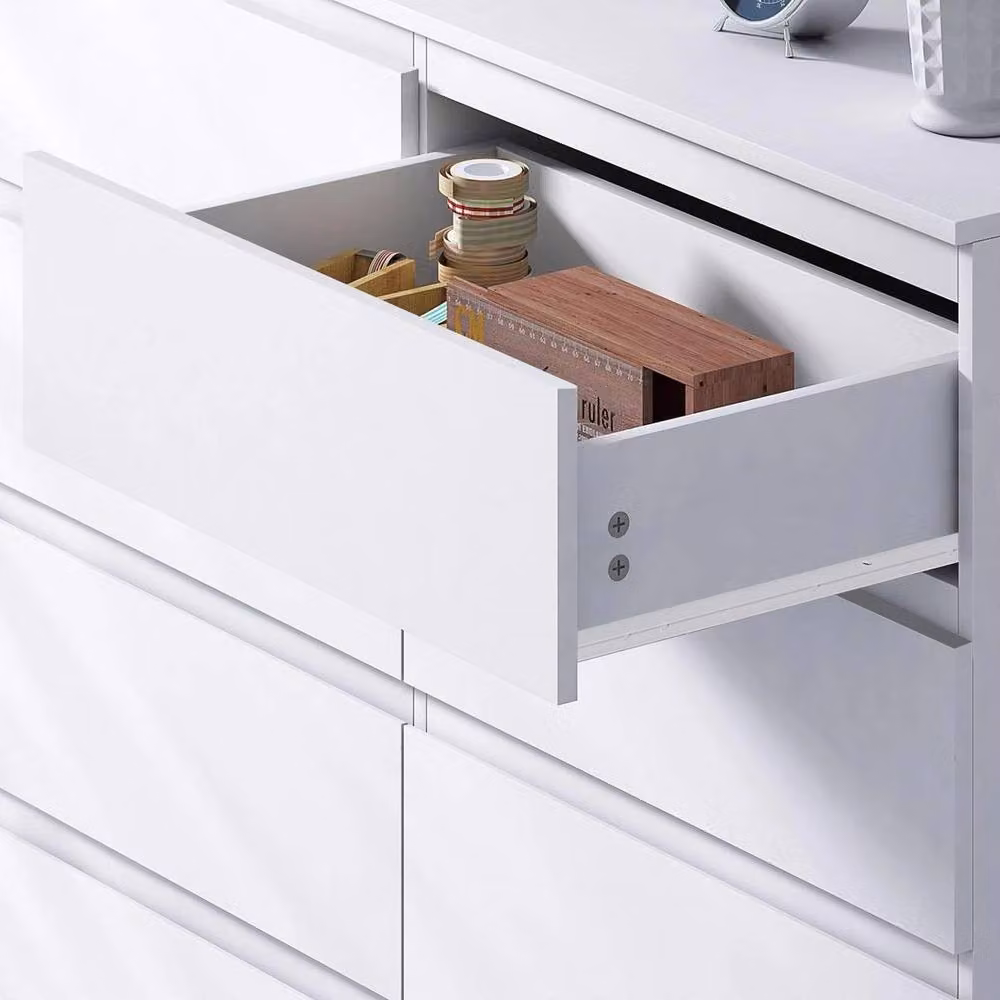 SPETLEK Modern White 8 Drawer Chest of Drawers for your Bedroom – 2