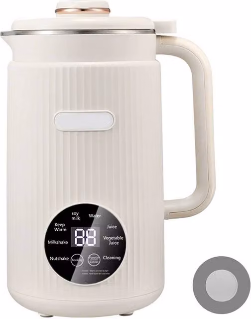 Ventryn 8-in-1 Automatic Soy Milk Maker Machine, 1.2 l, White – 1