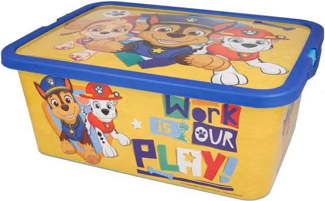 Paw Patrol Click Storage Multicoloured Plastic W/D/H: 15 x 15 x 15 cm