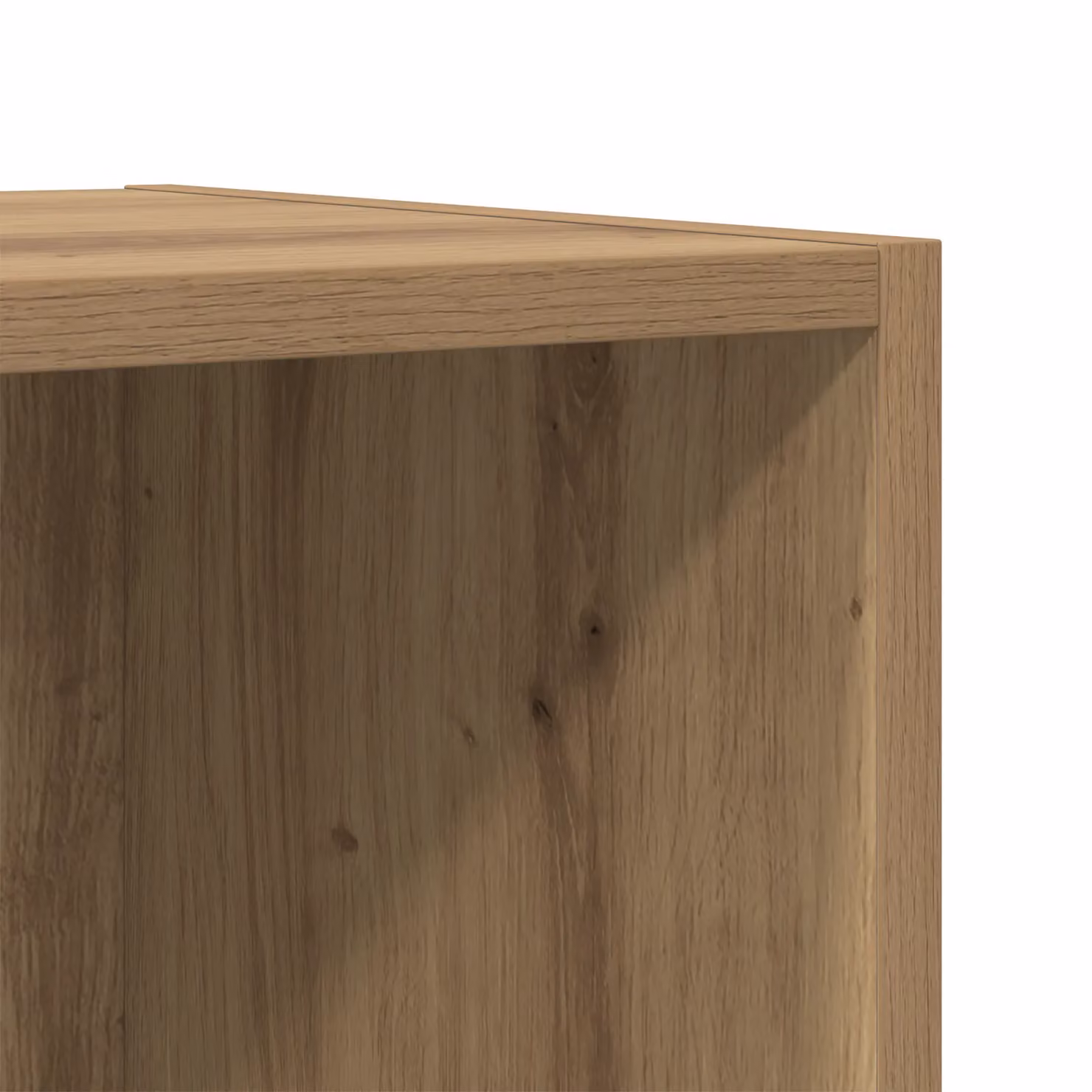 Berkfield Home Artisan Oak TV Cabinets, 4 Piece Set in Brown, W/D/H: 37 x 35 x 37 cm – 4
