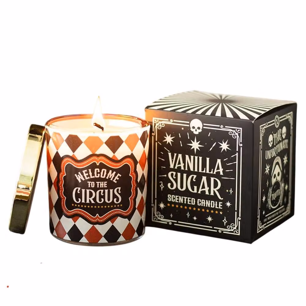 Something Different Welcome To The Circus Vanilla Sugar Mystic Circle Scented Candle, Multicolour – 2
