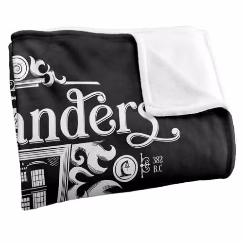 Warner Bros. Harry Potter Olivanders Silky Touch Super Soft Fleece Throw Blanket, Multicolour, W: 91.44 cm x L: 147 cm – 2