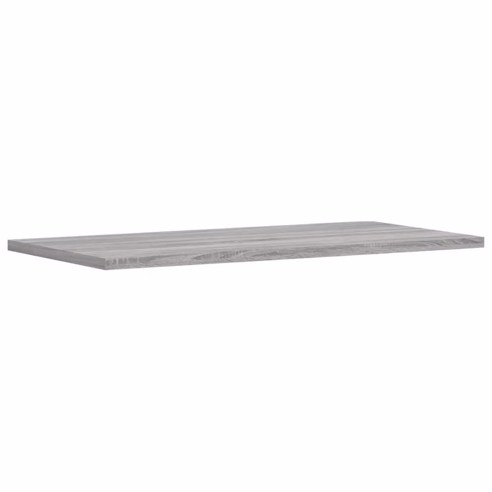 Berkfield Home Set of 4 Wall Mounted Shelves in Grey Sonoma, W/D/H: 60 x 30 x 1.5 cm – 2