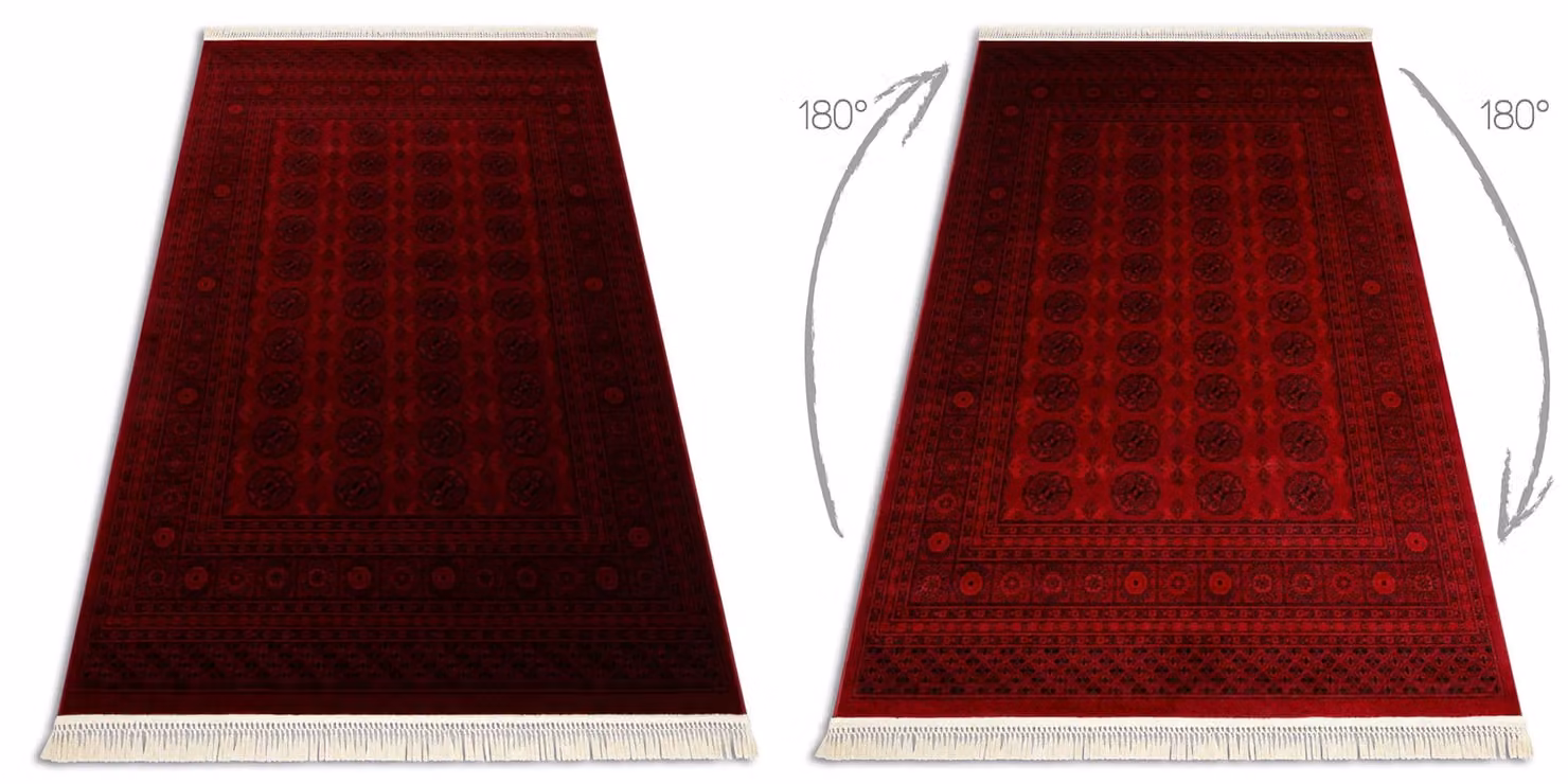 RugsX Orient Oriental Rug in Red, W: 100 cm, L: 200 cm – 2