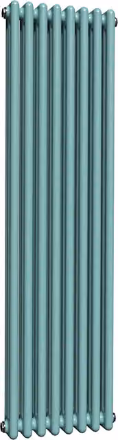 Lux Heat Caribbean Sea Vertical Coloured Column Radiator, H 150 cm x W 38 cm