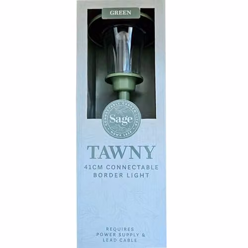 Noma Add-A-Long Border Light in Sage Tawny Green with Warm White Glow, Pack of 1 – 1