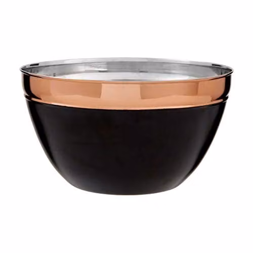Orsina Prescott Large Round Stainless Steel Mixing Bowl in Anthracite – 1
