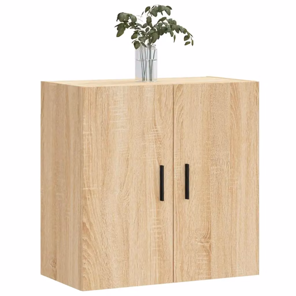 Berkfield Home Sonoma Oak Wall Cabinet in Brown, W/D/H: 60 x 31 x 60 cm – 2