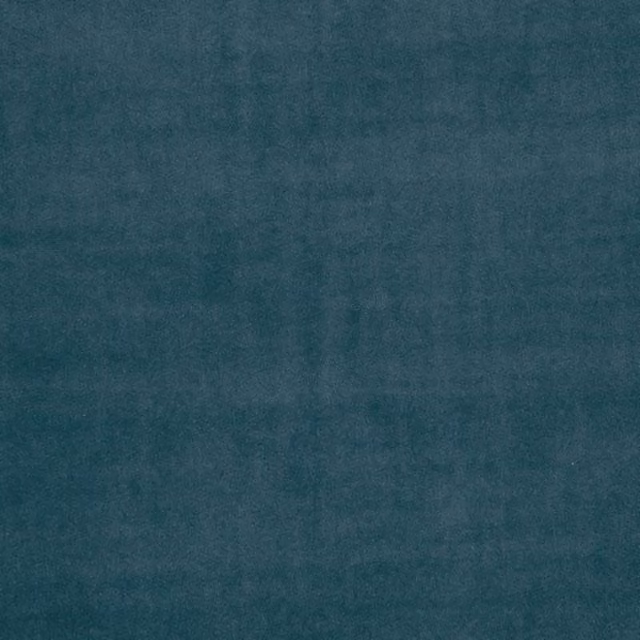 Clarke & Clarke Alvar Velvet Fabric in Petrol Blue
