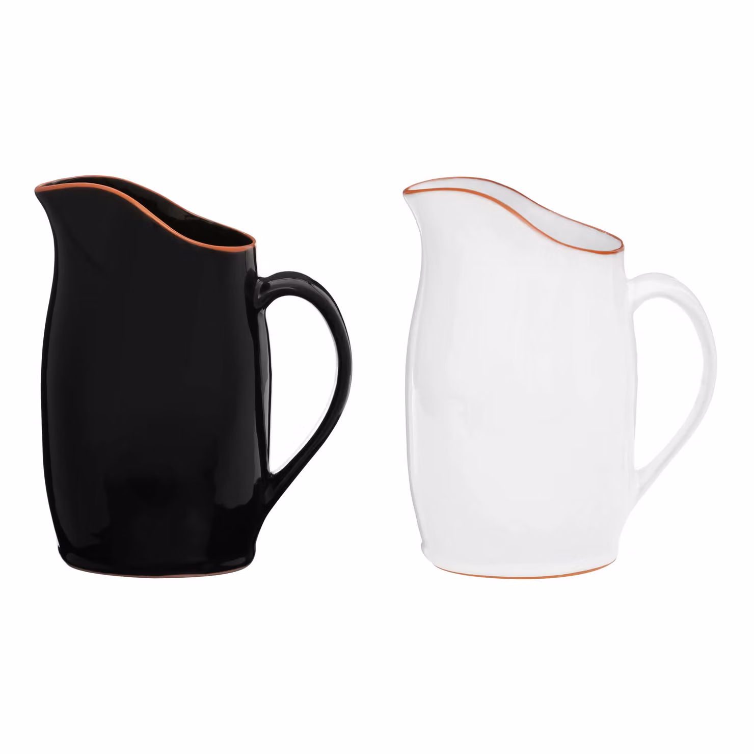 Orsina Calisto Black Glazed Ceramic Jug – 2