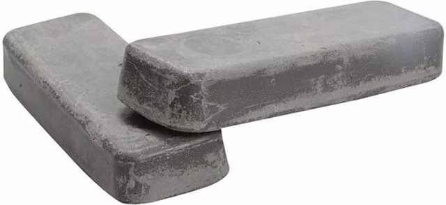 Zenith Profin Abramax Metal Polishing Bars, Grey, Pack of 2