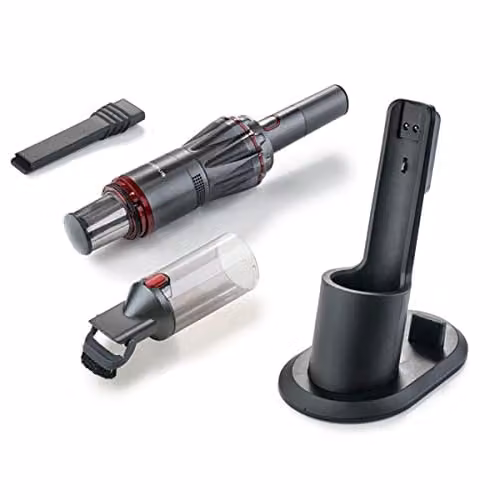 JML Invictus X1 Handheld Rechargeable Vacuum Cleaner in Black with HEPA Filter for Pet Hair and Car Use – 1