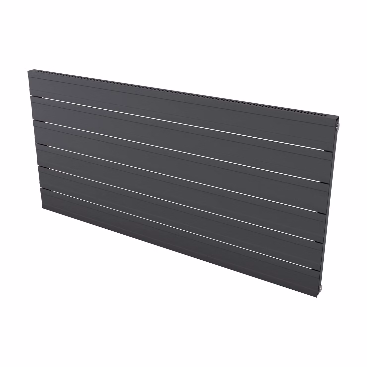 Agadon Rome Designer Aluminium Radiator in Dark Grey, W/H: 60.3 x 80.0 cm – 2