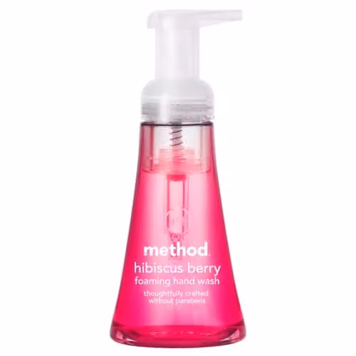 Method Foaming Hand Wash Hibiscus Berry, 300ml, Pink