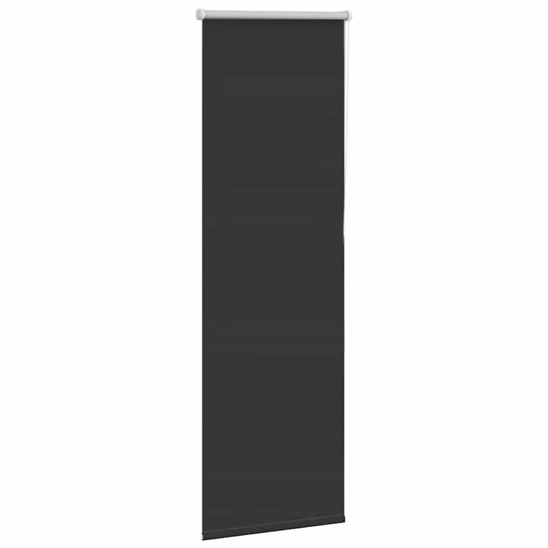 Berkfield Home Blackout Roller Blind, Black Polyester, W: 40 cm, H: 175 cm