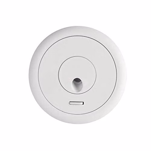 Netlighting LEDS C4 Radar LED Flush Wall Light in Matt White, 380lm, 3000K Warm White