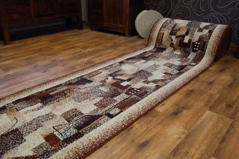 RugsX Bcf Impresja Abstract Runner in Beige, W: 60 cm, L: 320 cm – 2