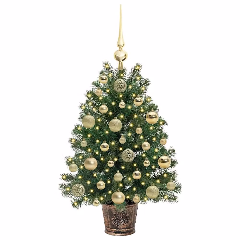 Berkfield Home Green Tabletop Artificial Christmas Tree with 150 LEDs, Height: 75 cm – 3