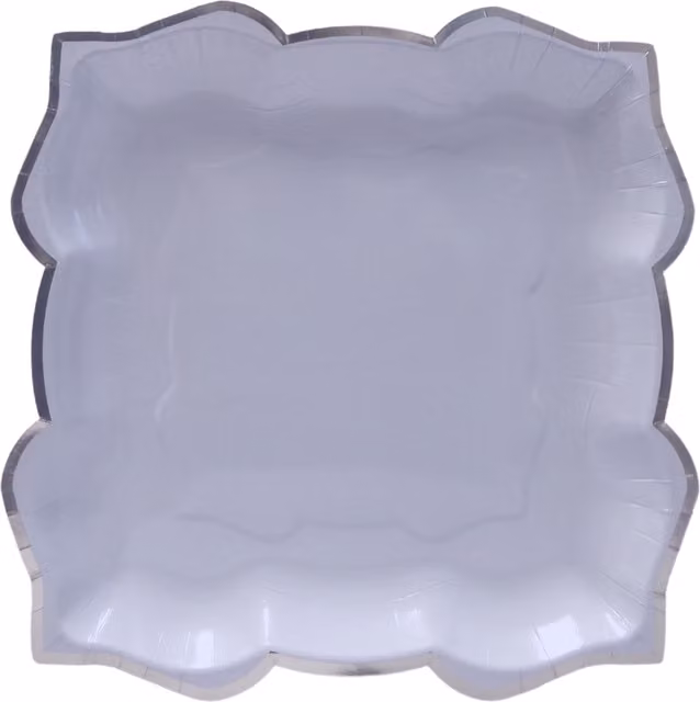 Lotus Large Purple Serving Platter Party Plates