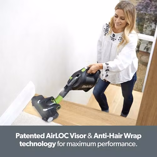Gtech Pro 2 K9 Cordless Stick Vacuum Cleaner in Grey and Black with Aluminium Reinforcement, LED Headlight and Pet Hair Functionality – 5