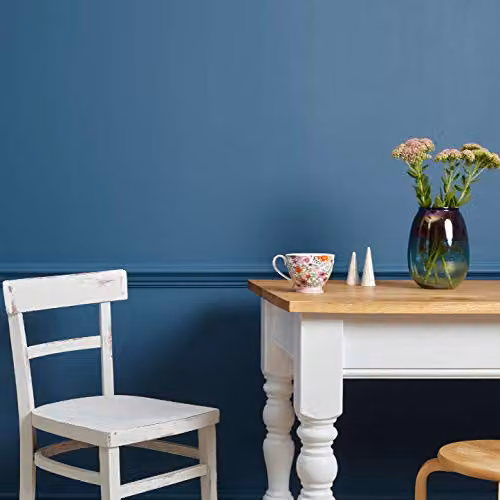 Vintro Luxury Matt Emulsion Multi Surface Paint, Blue French Navy, 1 l