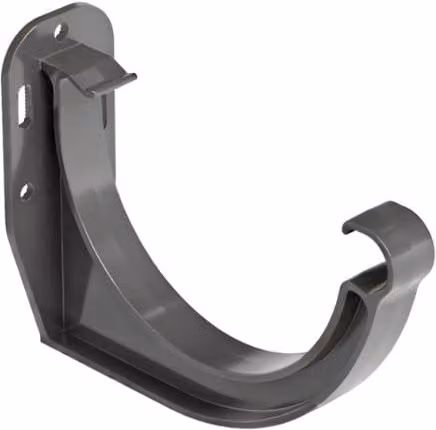 Galeco Industrial Half Round Gutter Fascia Bracket, 150mm, Anthracite Grey