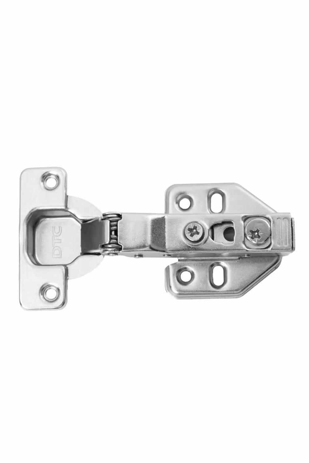 Living and Home 2 Piece Set of 110 Degree Soft Close Half Overlay Cabinet and Wardrobe Door Hinges in Silver – 3