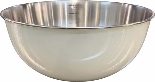 Buckingham Round Deep Mixing Bowl in Beige, 27.5 cm