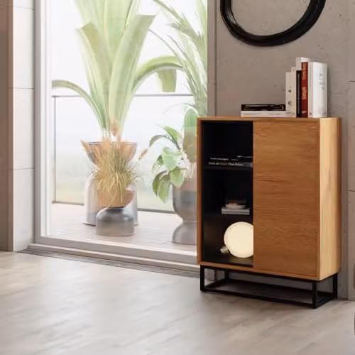 Creative Furniture Retro Oak Sideboard in Brown – 2