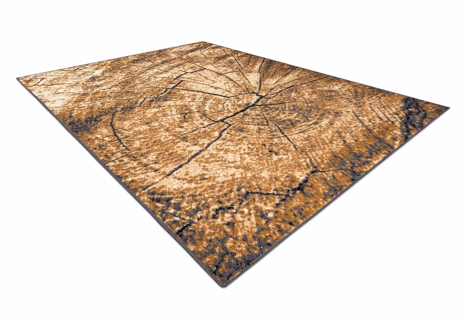 RugsX Morad Vintage Gold Rectangular Rug W: 140 cm, L: 200 cm – 2