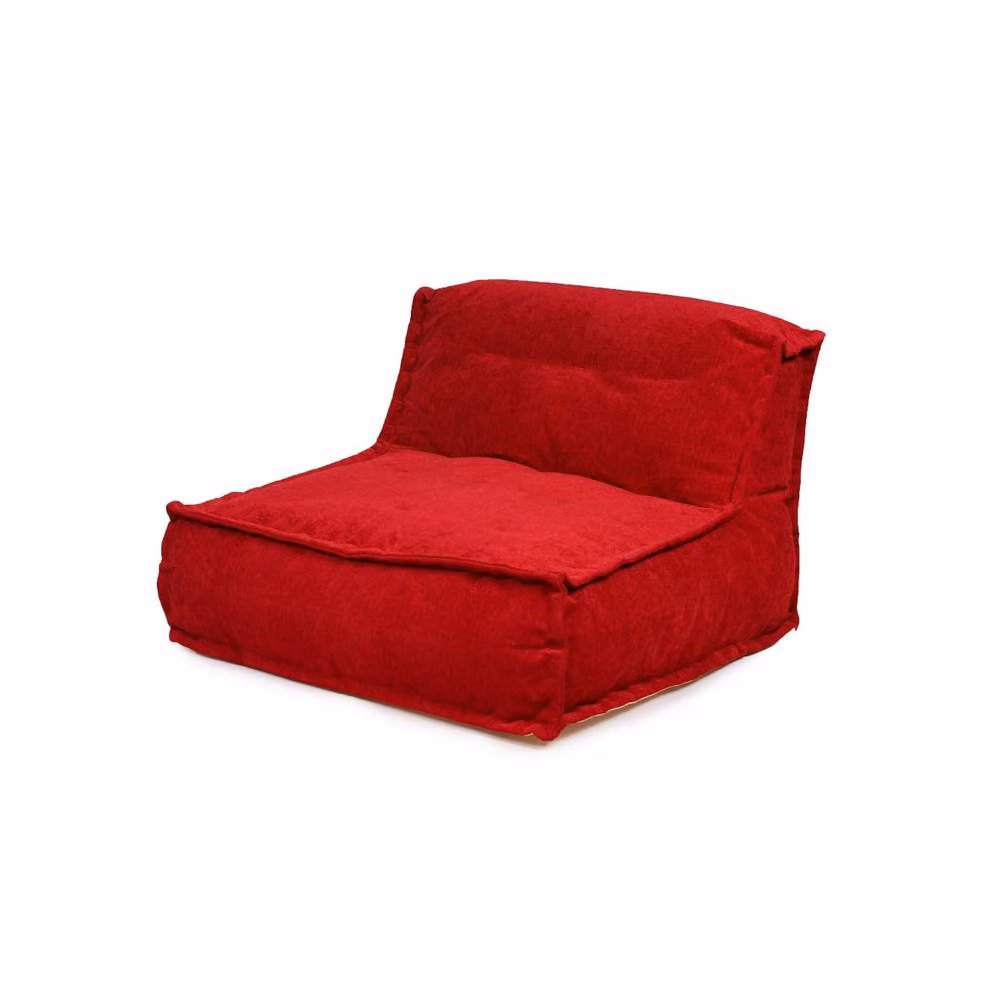 Kaikoo Red Chenille Quilt Lounger – 2