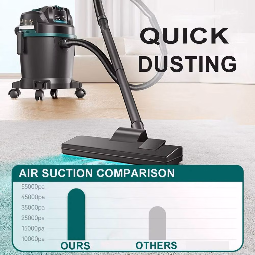 SPETLEK Black Bagless Wet and Dry Vacuum Cleaner – 4