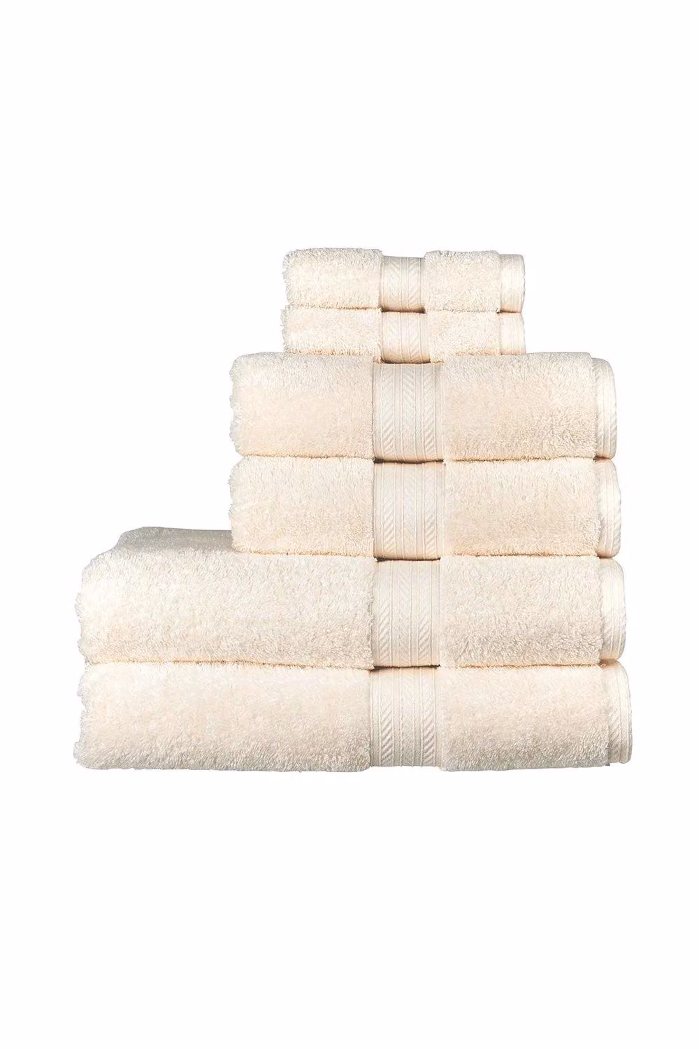 Christy Renaissance Luxury 675gsm Egyptian Cotton Towel in Light Beige – 2