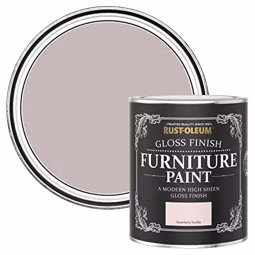 Rust-Oleum Pink Furniture and Skirting Board Paint in Gloss Finish, 750ml