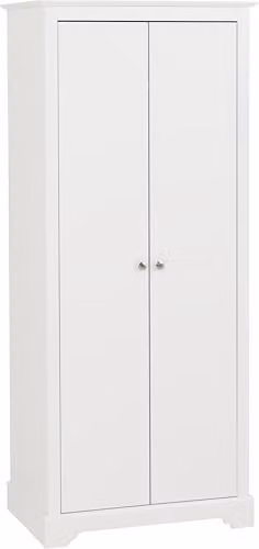 Seconique Stratford 2 Door Wardrobe in White