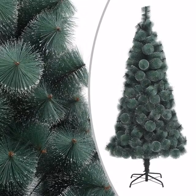 Berkfield Home Artificial Christmas Tree in Green, Height: 240 cm – 1
