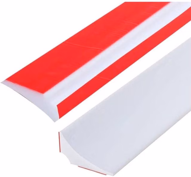 Kelvenix White Silicone Shower Barrier Water Stopper Sealing Tape