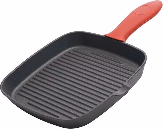 Toque Black Cast Iron Griddle Grill Pan Skillet – 1
