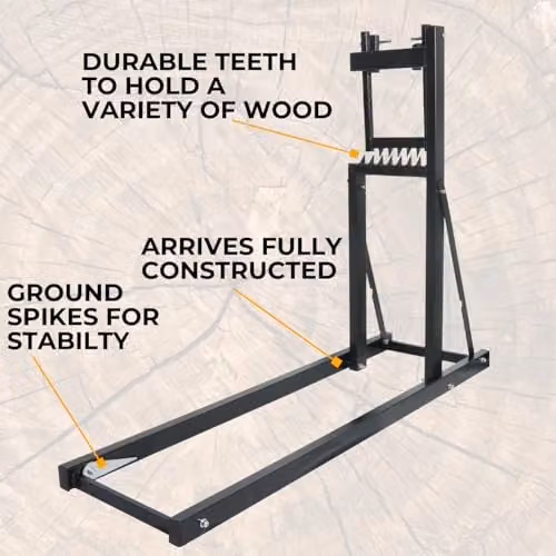 Ark Mat Foldable Steel Saw Horse in Black, W/D/H: 121 x 40 x 7 cm – 3