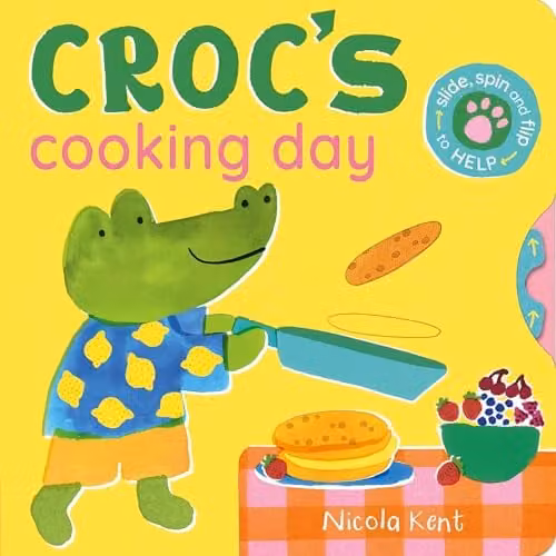 Little Tiger Croc's Cooking Day Busy Chores for Little Paws Multicolour Paper Activity Set
