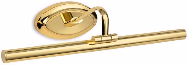 Firstlight Modern LED Picture Light in Polished Brass, Width: 44 cm