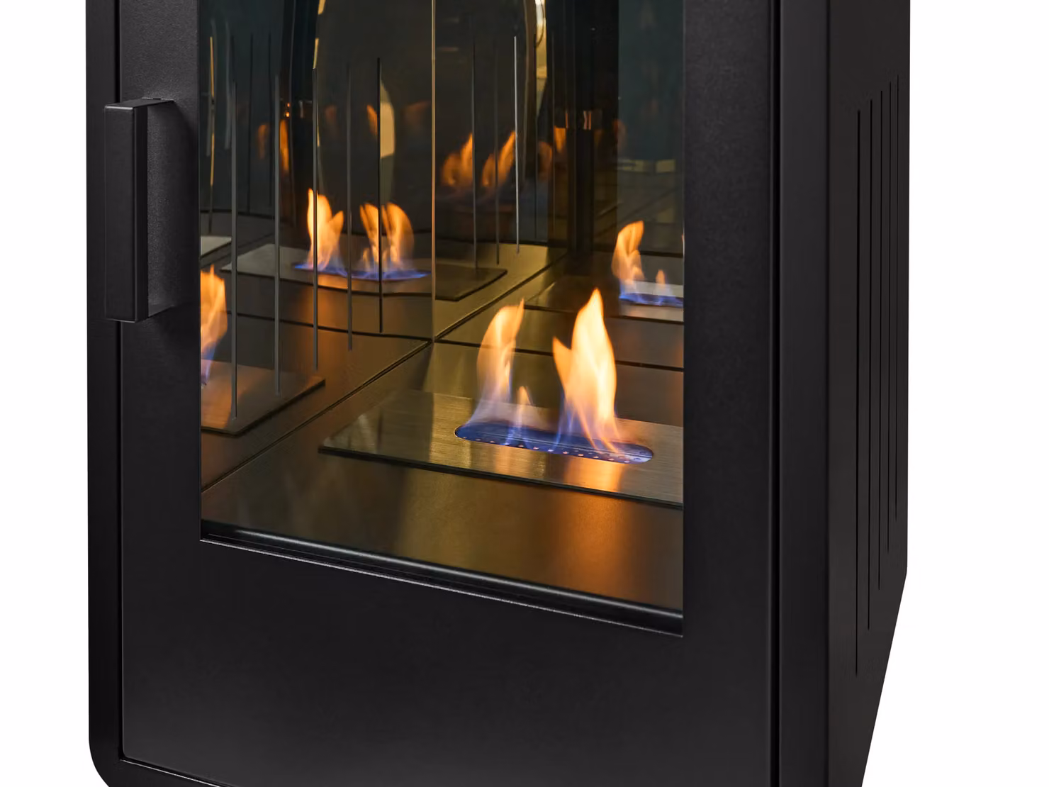 Adam Fires & Fireplaces Bellini Bio Ethanol Stove in Black – 3