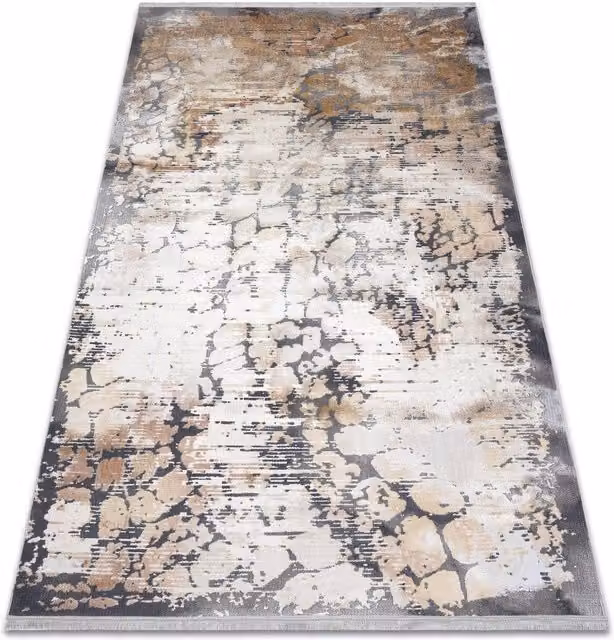 RugsX Luce Abstract Grey and Multicolour Rug, W/D: 115 x 170 cm